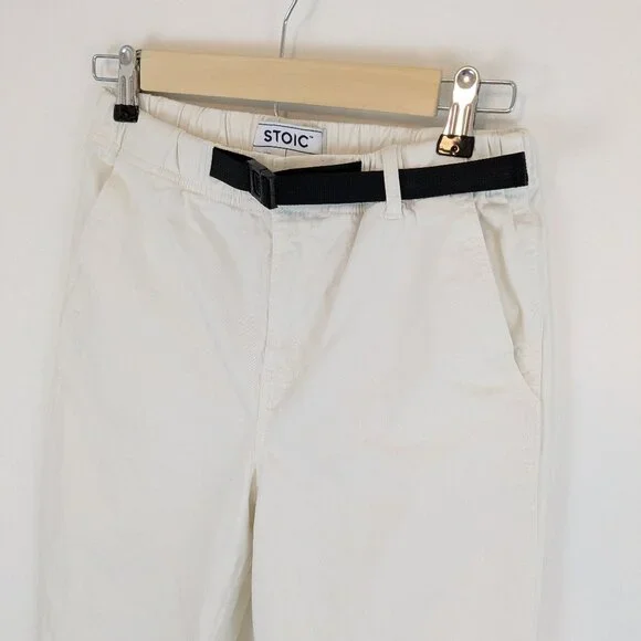 Stoic Venture Pant White Egret Belted - Picture 6 of 12